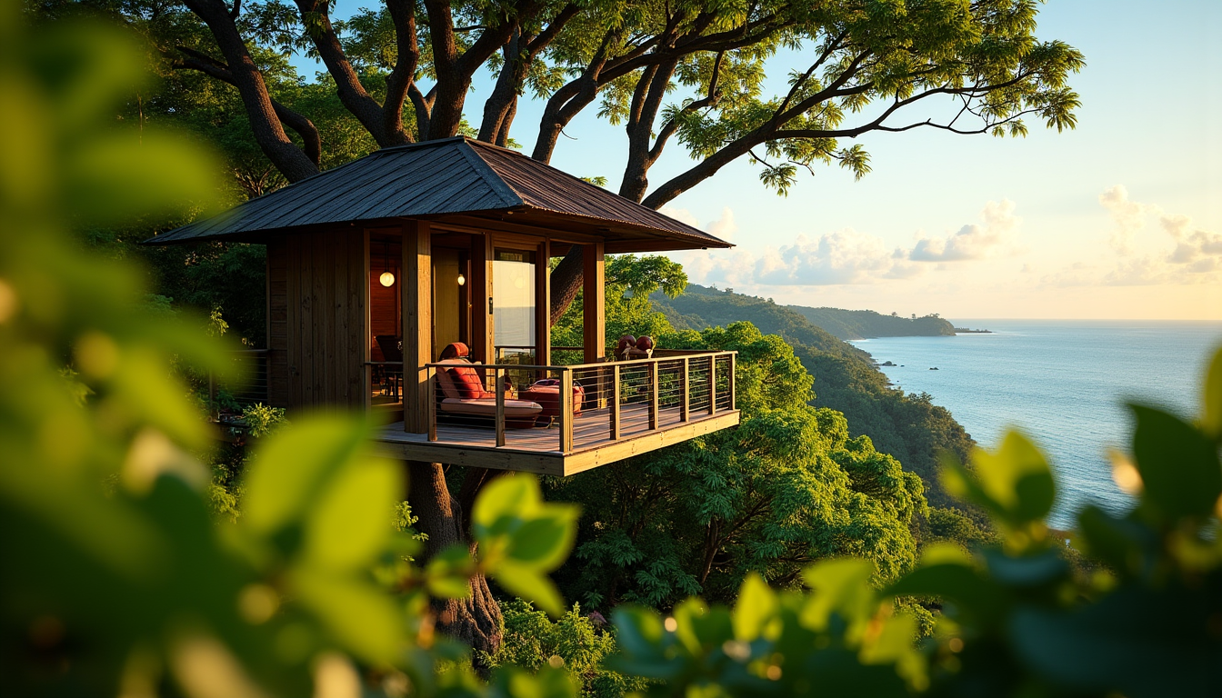 Dormir dans les arbres : 5 cabanes d'exception en Guadeloupe